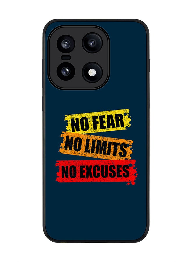 Stylizedd For OnePlus 15 Case,Slim fit Camera Protection, Shockproof Thin Phone cover  - No Fear Limits Excuses - Image 1